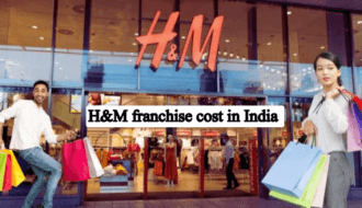 H&M franchise cost in India