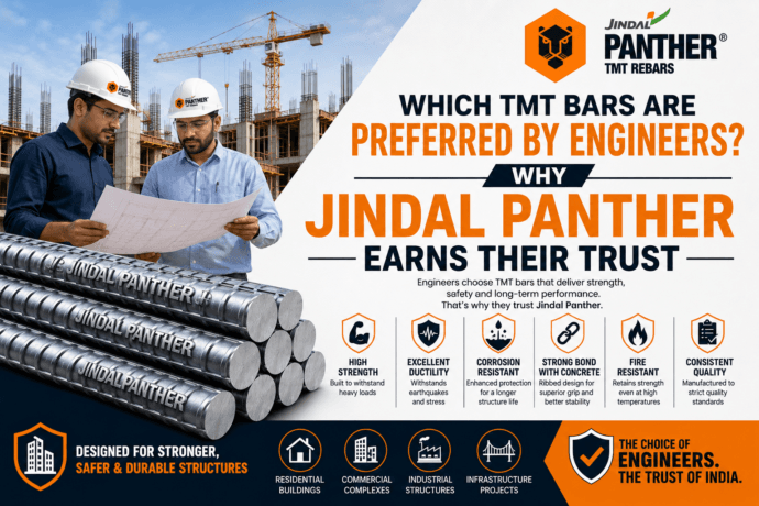 TMT Bars Are Preferred by Engineers